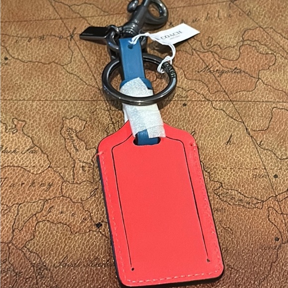 NEW Coaxh Luggage Tag Color Bock Unisex - Picture 2 of 14